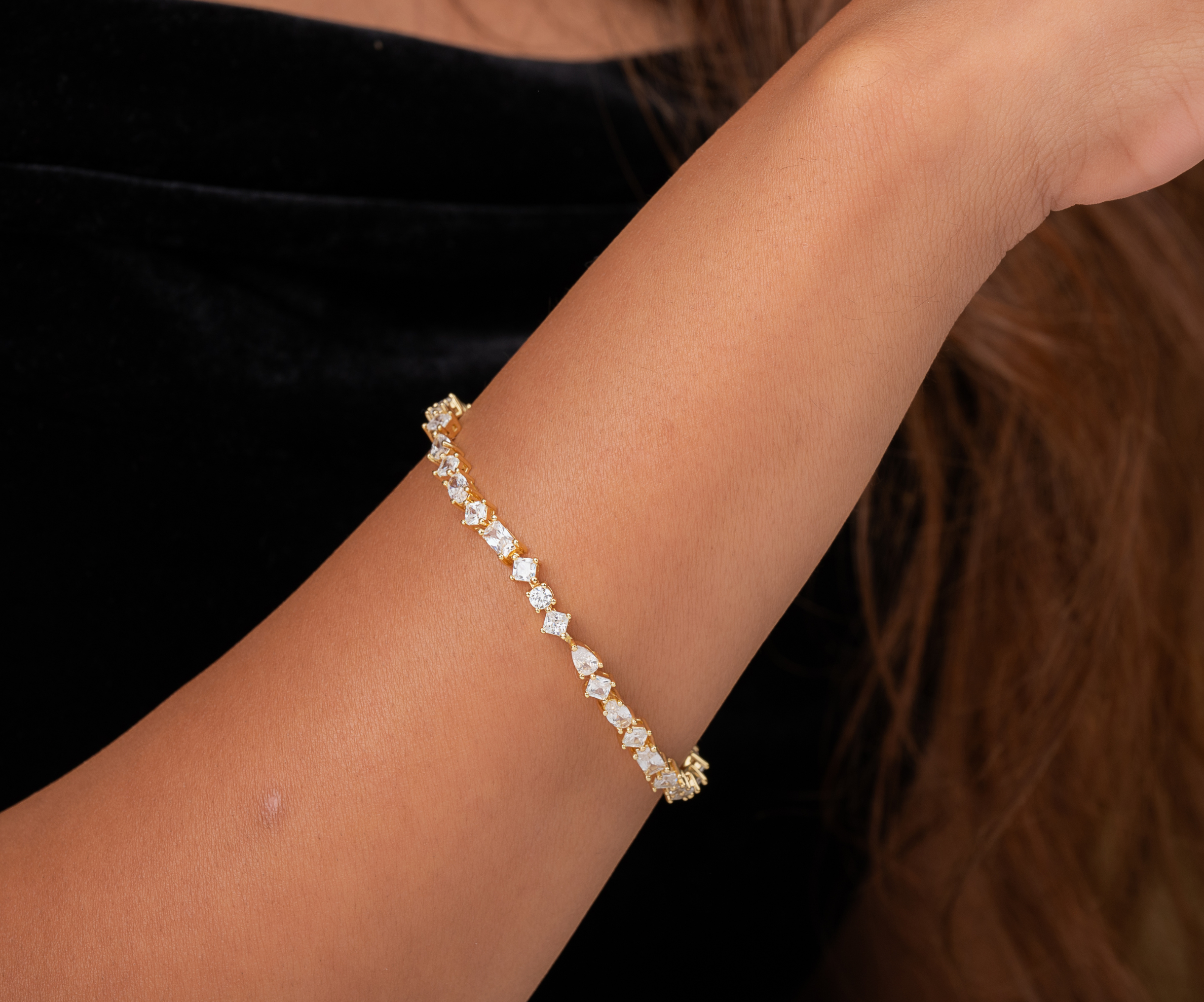 Marquise Shimmer Bracelet