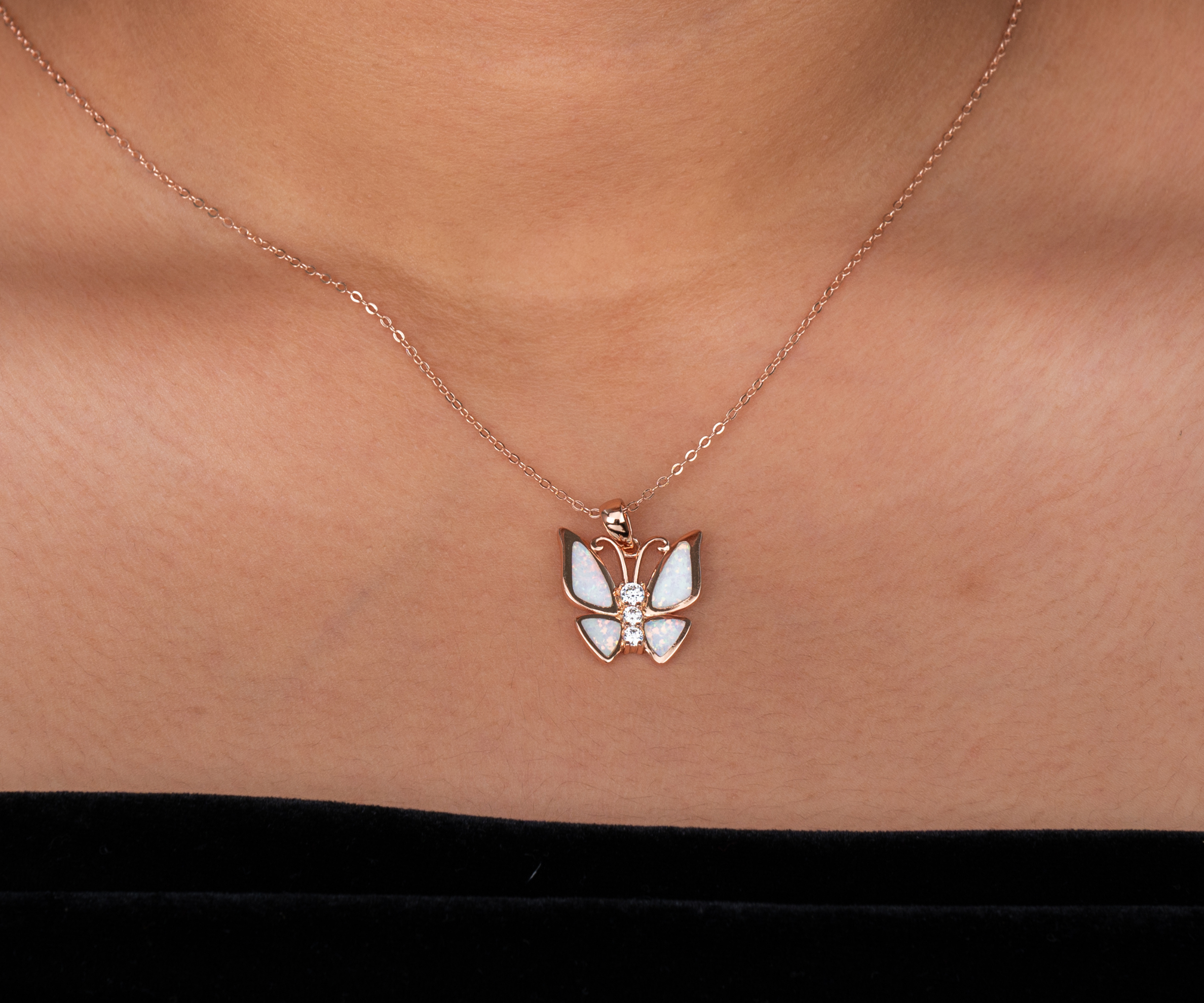 Delicate Butterfly Necklace