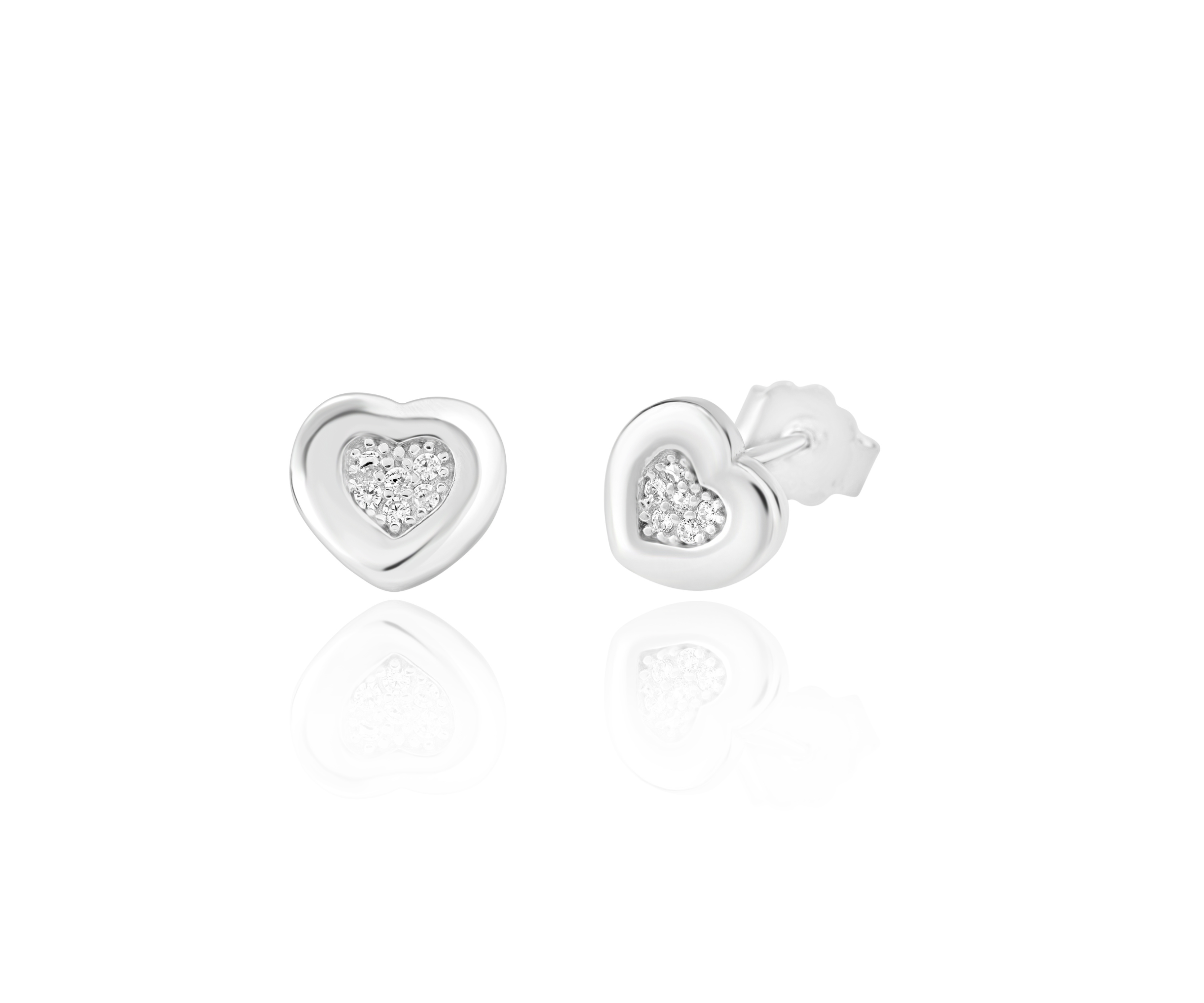 Heart Glow Studs