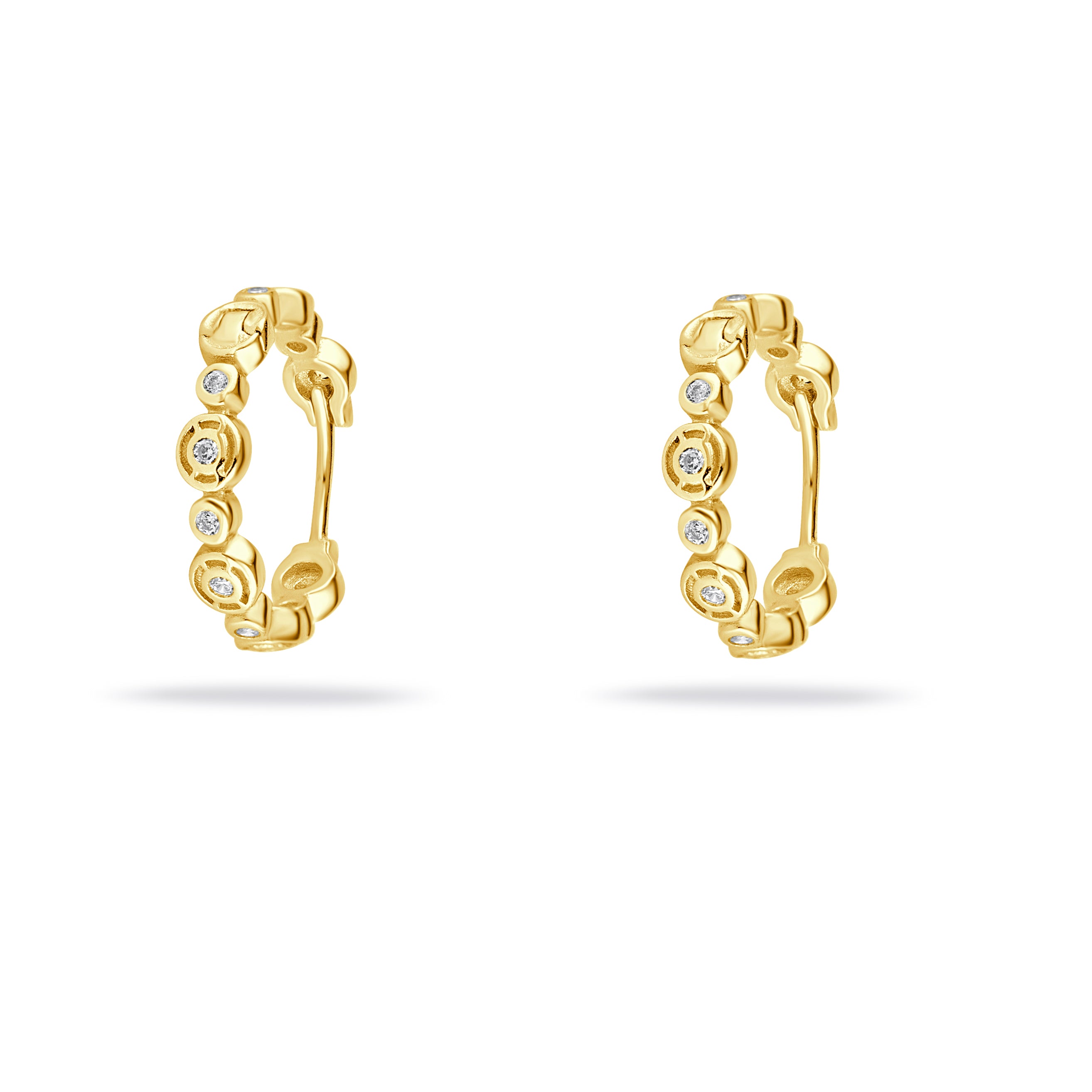 Aurra – 18K Gold-Plated Cubic Zirconia Earrings