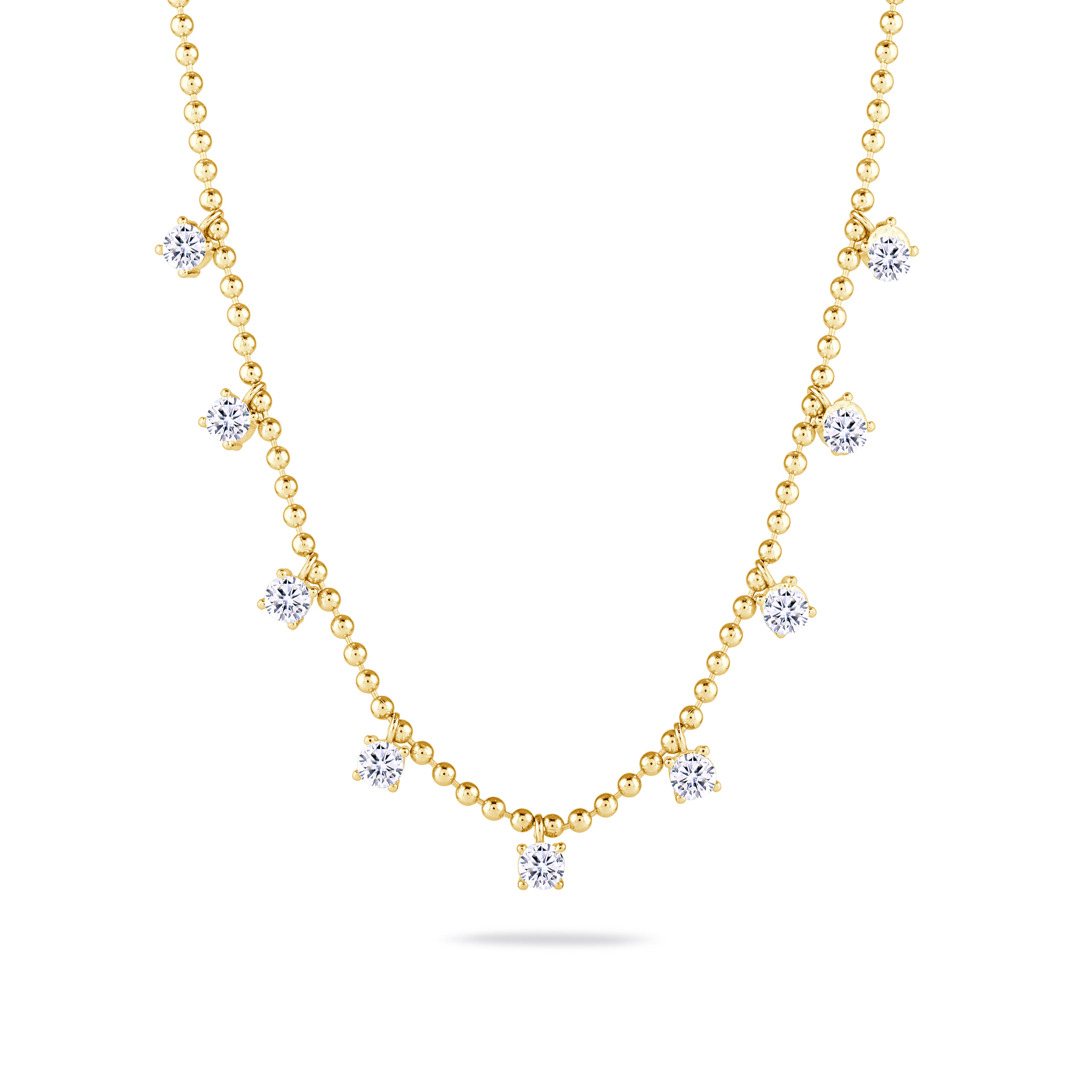 CZ- Gold Plated Necklace