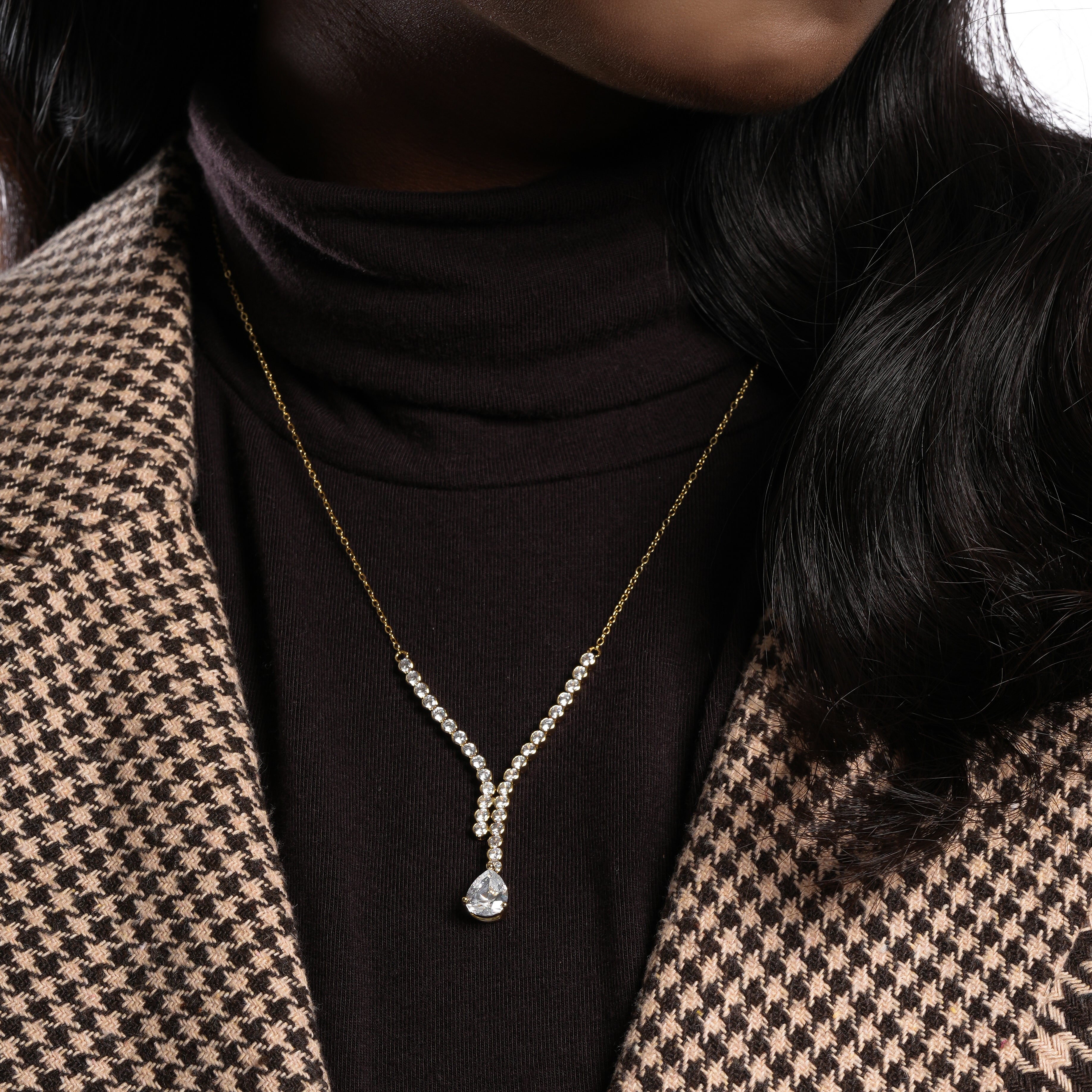 Cascading Brilliance Necklace